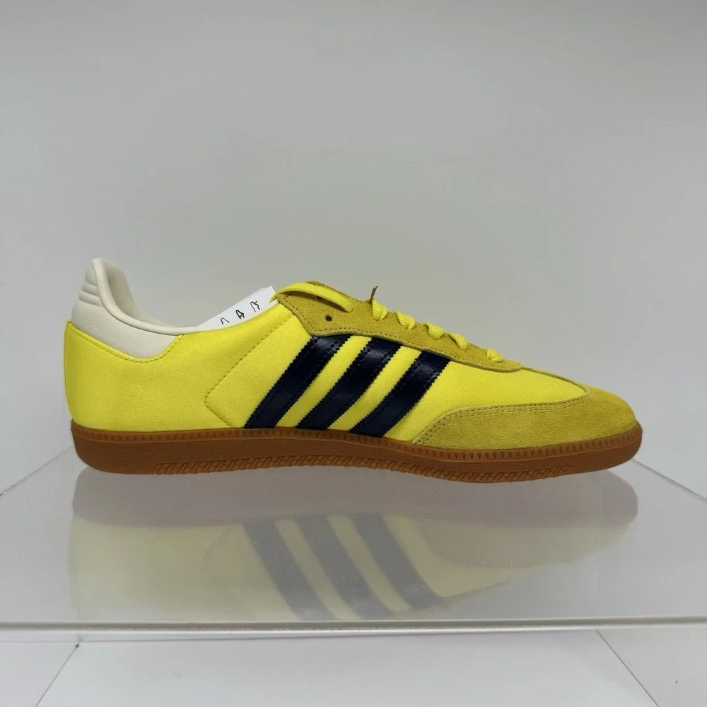 New Adidas Samba OG JI2594 Yellow Gum Women's Size 11.5 / Men's Size 10.5